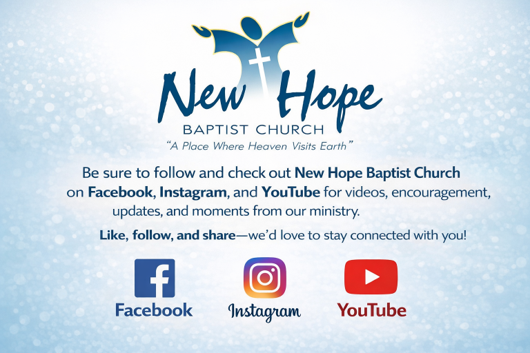 New Hope Baptist Church | Rev. Howard C. Earle Jr., D.Min. – Welcome to ...