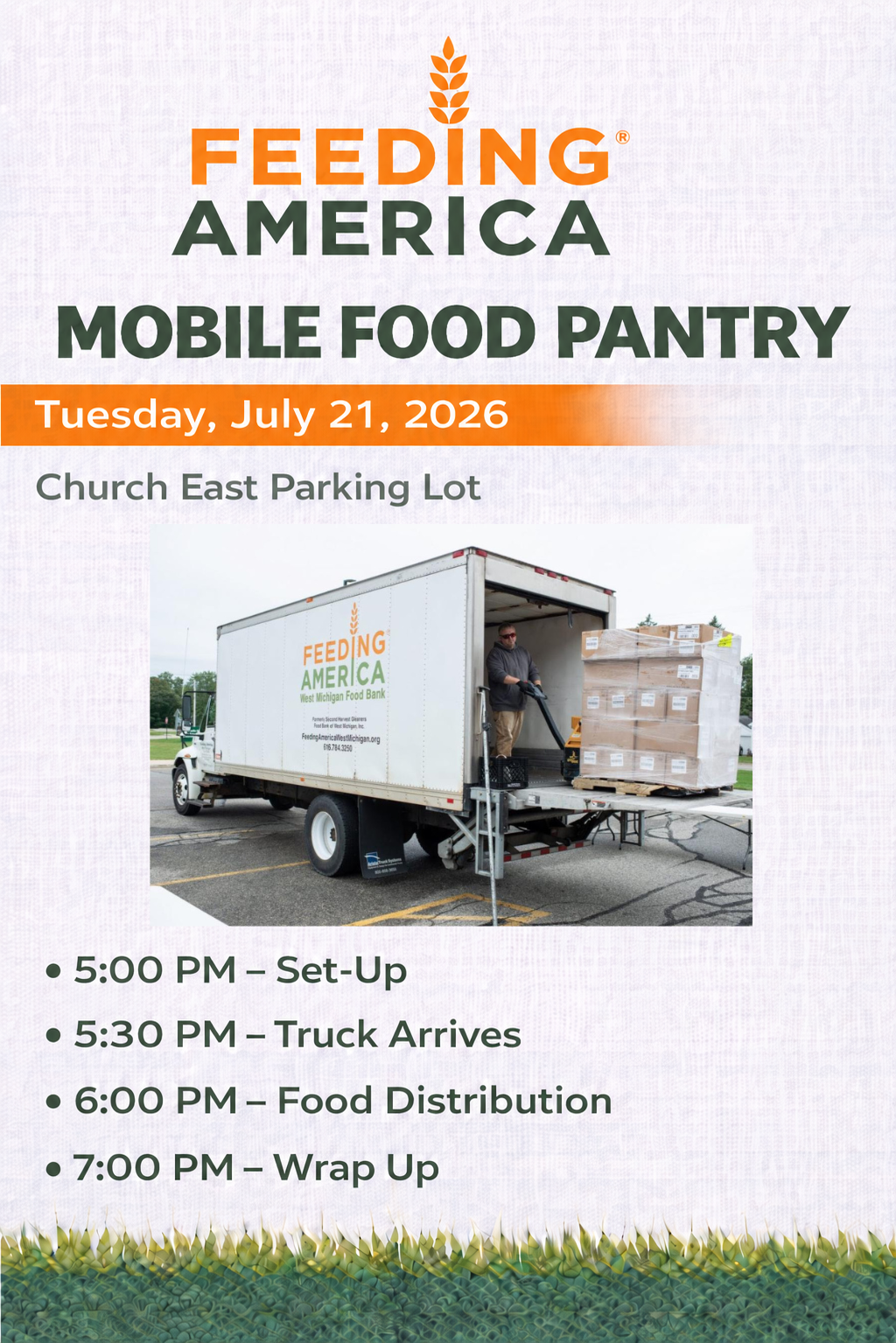 Mobile Food Pantry - July 21, 2026