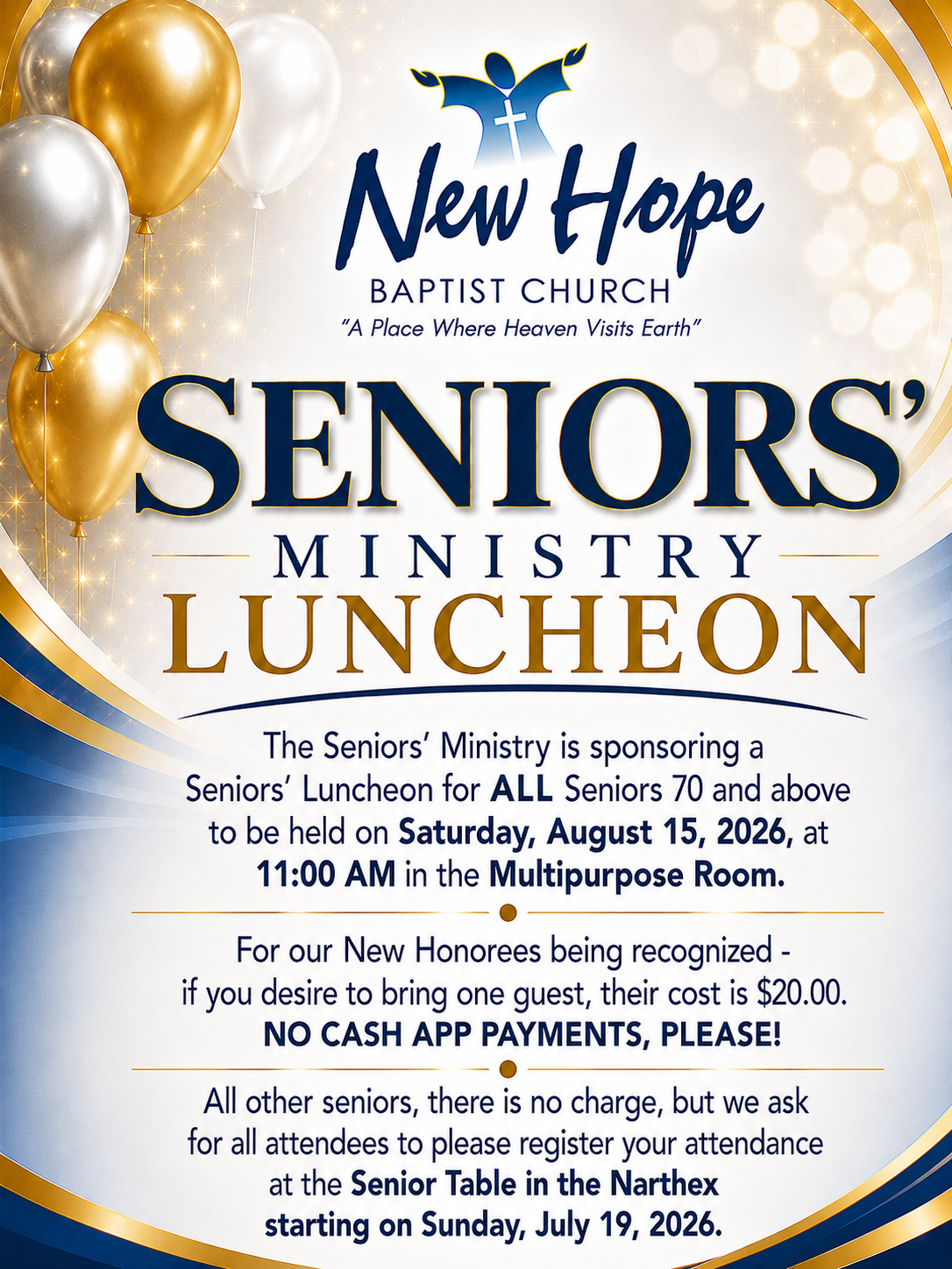 Senior Ministry Luncheon