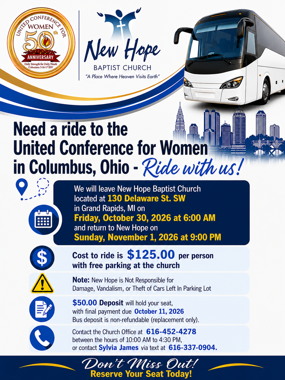Bus Ride (Women's Conference)