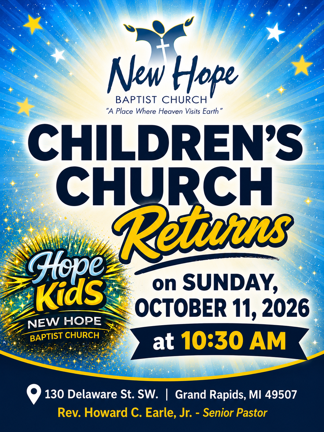 Children's Church (October 11)