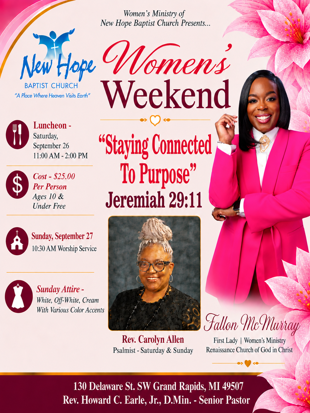 Updated Women's Weekend