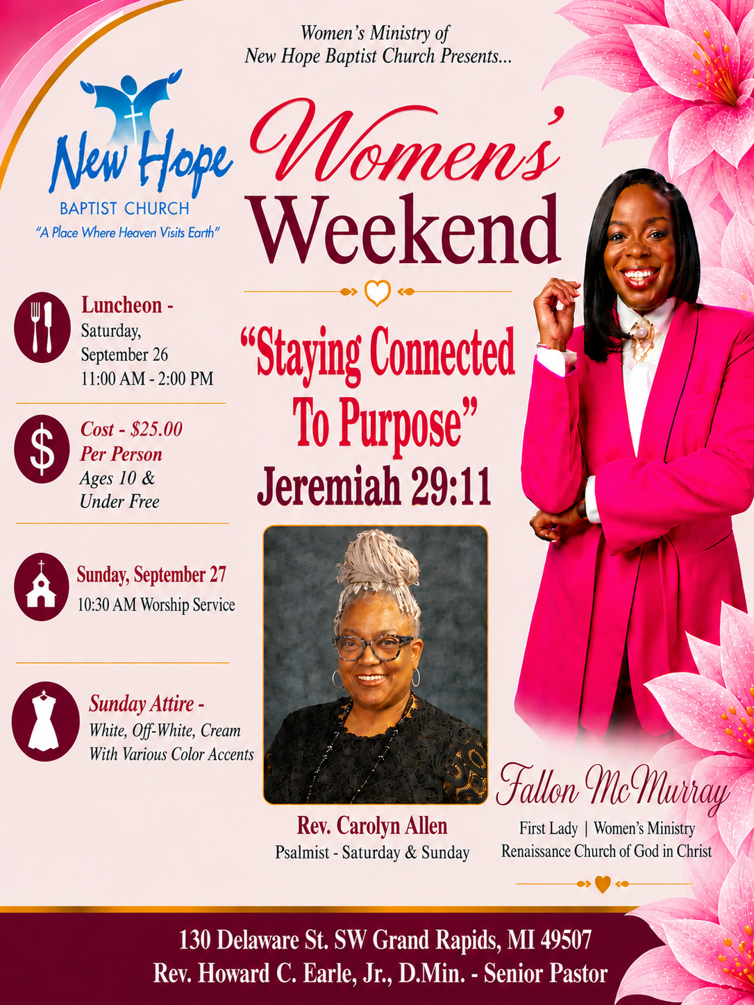 Updated Women's Weekend