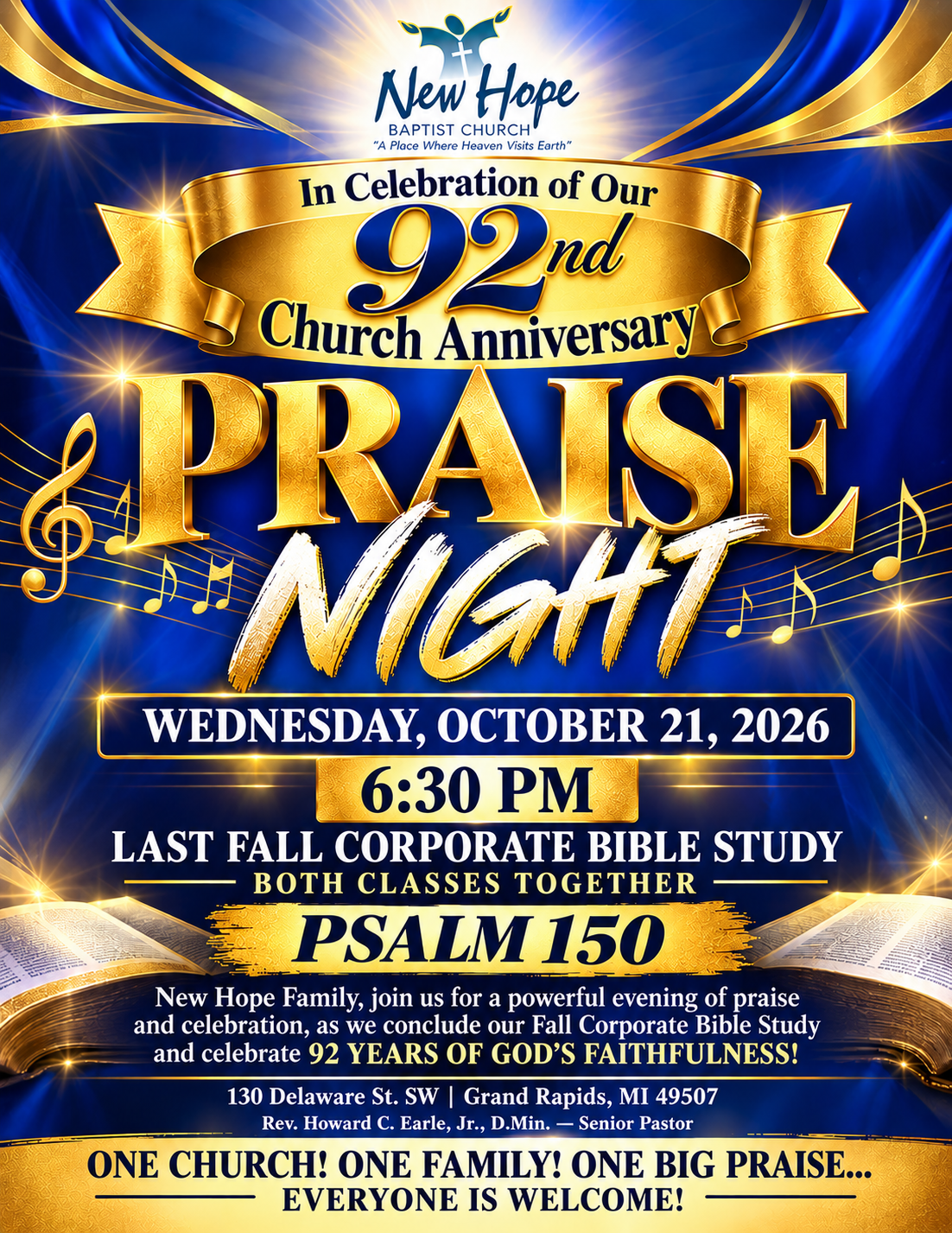 Bible Study (10-21-26)