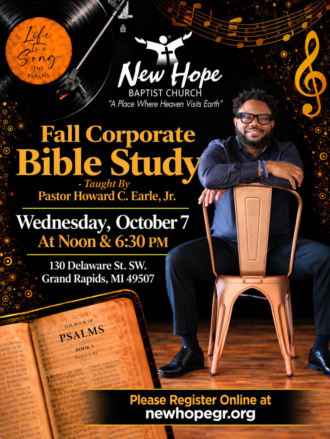 Fall Corporate Bible Study at New Hope