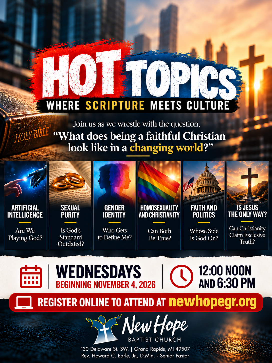 Hot Topics Bible Study
